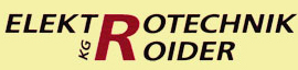 Elektrotechnik Roider KG - Logo
